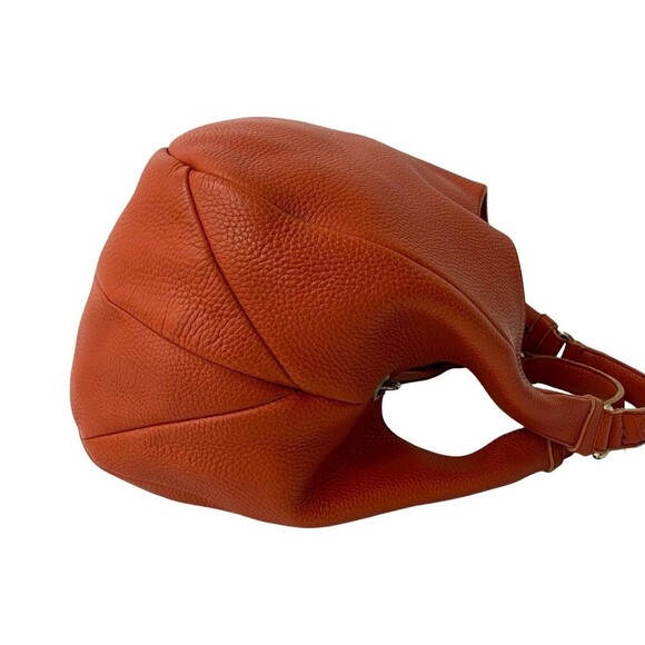 BOTTEGA VENETA Orange Leather Intrecciato Tote Bag - Picture 6 of 10